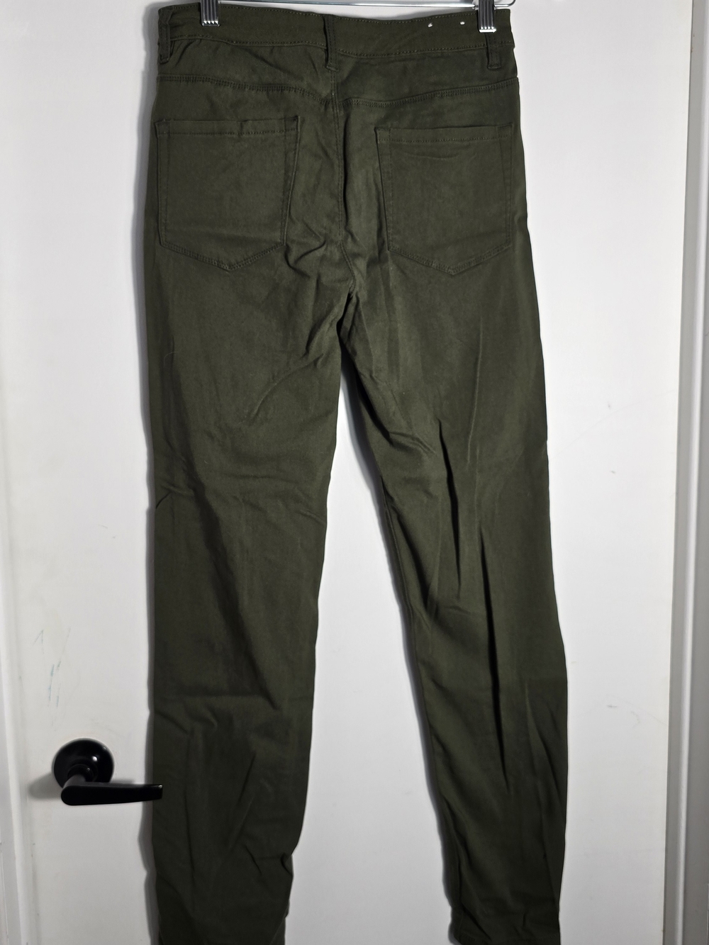 Parasuco Women's Skinny Jeans in Olive Green - Picture 2 of 3
